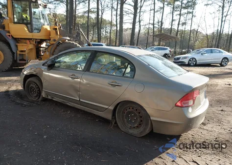 2007 Honda Civic Lx z USA, uszkodzony, nr VIN 2HGFA16527H506369
